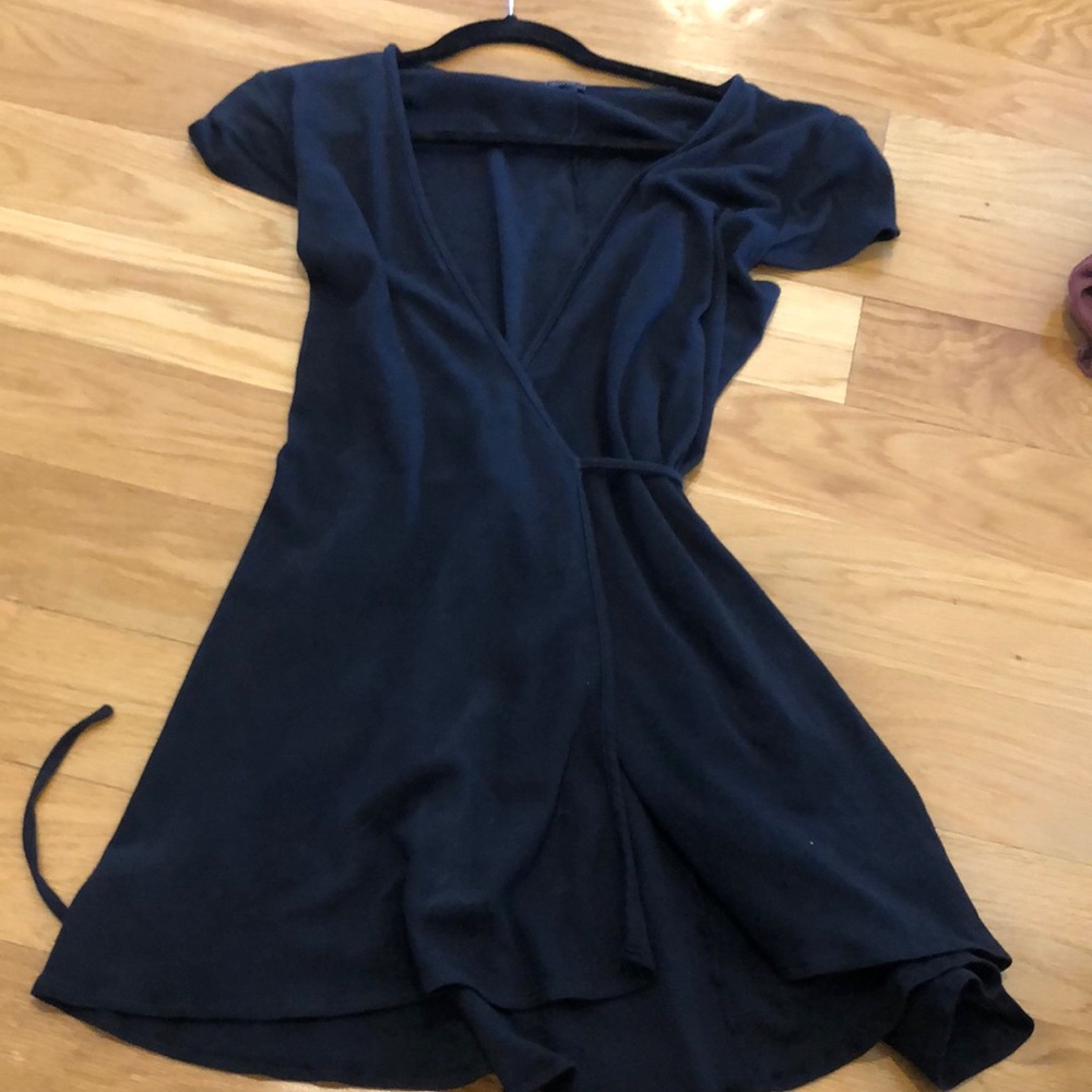 Brandy Melville navy wrap dress